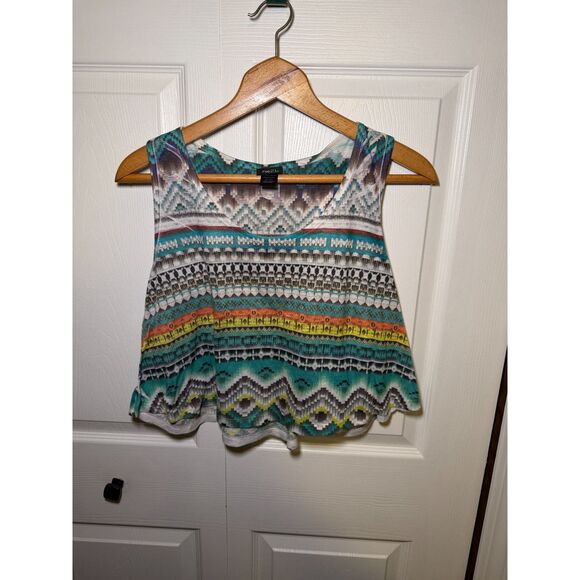 Rue21 Tops - Rue21 Women's XL Tribal Print Sleeveless Swing Tank Top Boho Geometric